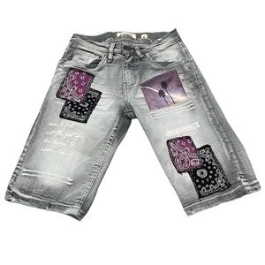 FWRD boy kids size 8 Bermuda shorts gray